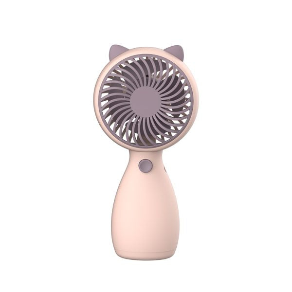 Mini Cartoon Handheld Fan – Portable Cooling with USB Charging! 🌬️🐼✨