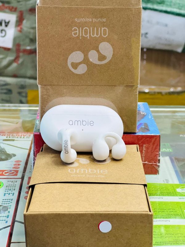 Ambie Wireless Ear Clip Headphones – Freedom in Every Beat!  🎶🎧⚡