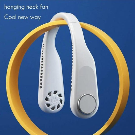 Neck Fan – Foldable, Hands-Free Cooling On the Go! ❄️🌀